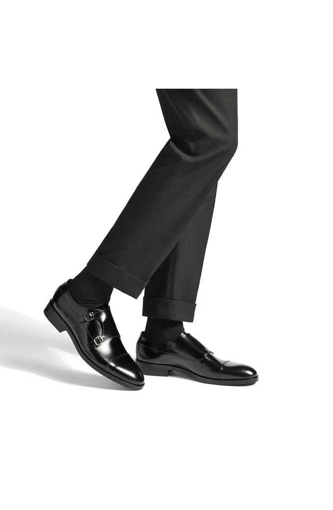 Kurt Geiger Hunter Cap Toe Double Monk Strap Shoe 2
