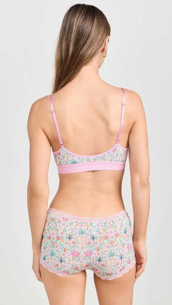 Stripe  Stare T-Shirt Bra & Hipster Set 2