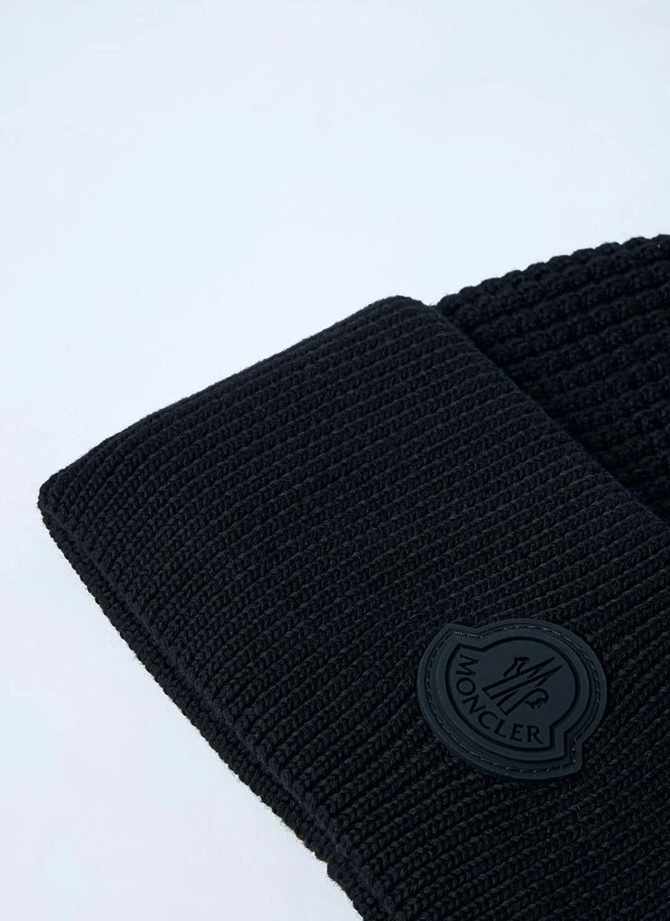 Moncler Logo Motif Beanie Hat 2
