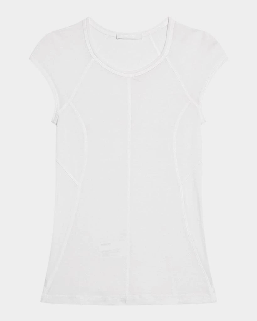 Helmut Lang Cap-Sleeve Sport Tee 1