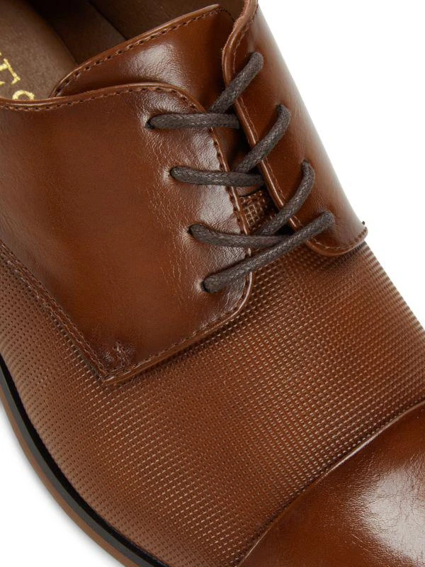 Shelly Cap Toe Textured Derby Shoes – On Sale Now with Up to  display picture 2