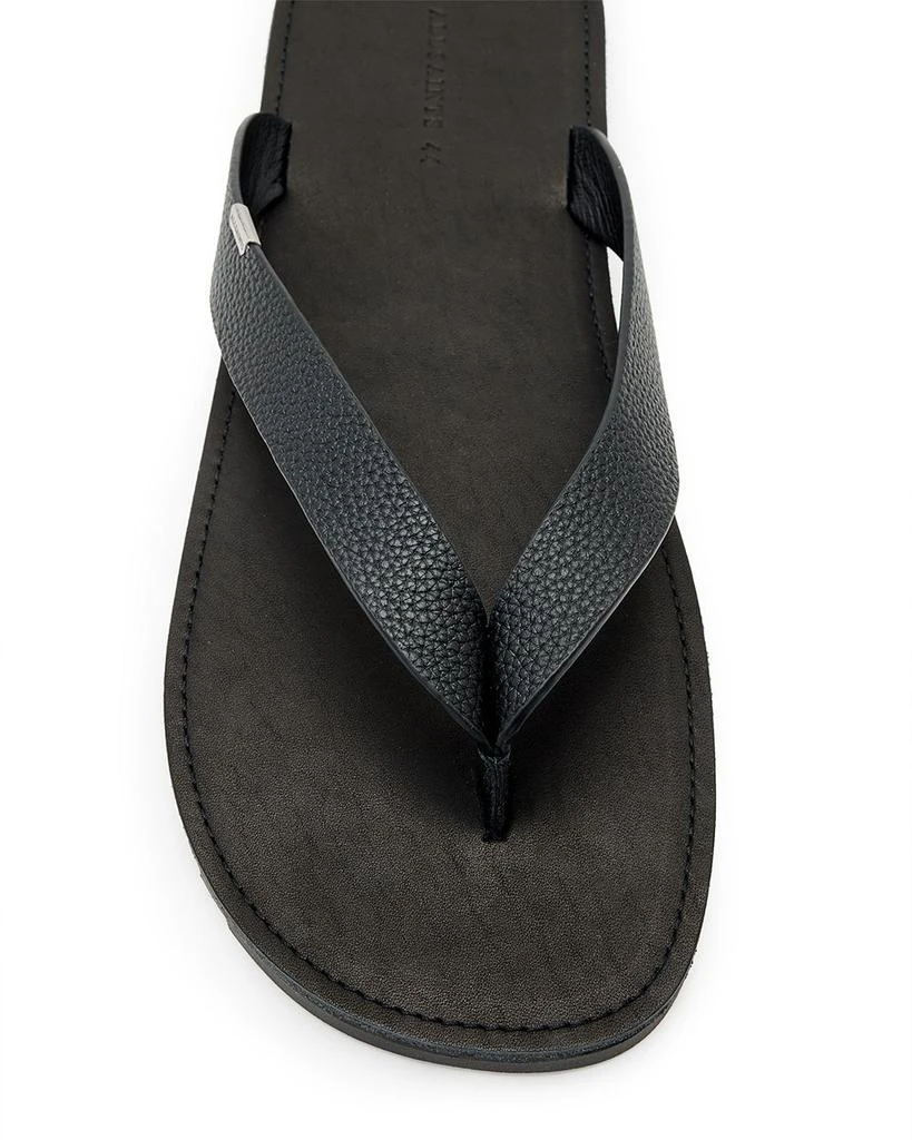 ALL SAINTS Men's Sydney Leather Flip Sandals 4