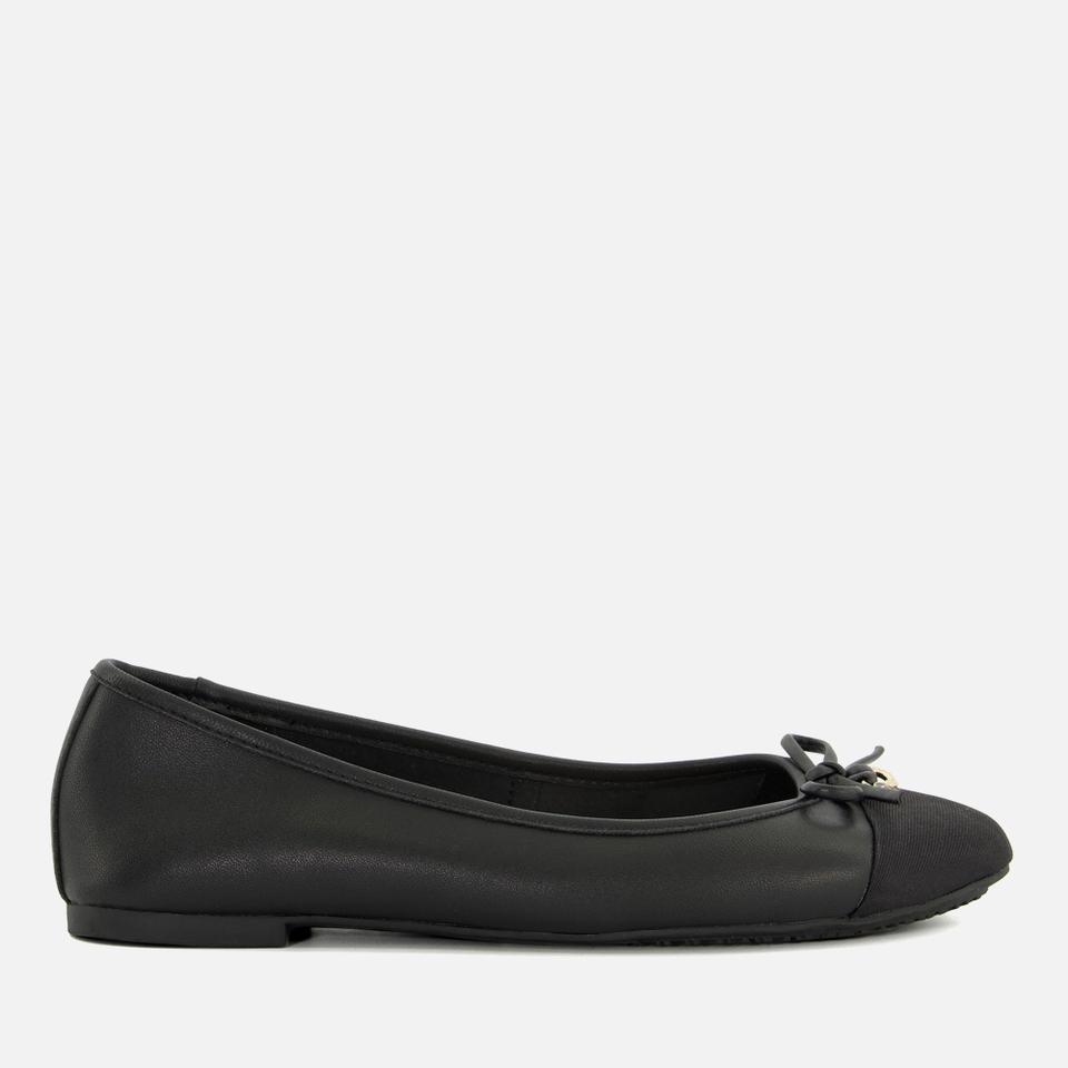 Dune DUNE LONDON WOMEN'S HALLO LEATHER BALLET FLATS