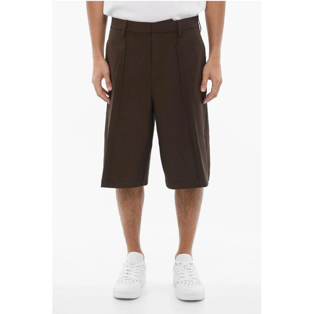 Neil Barrett Solid Color Straight Fit Bermuda Men's shorts 1