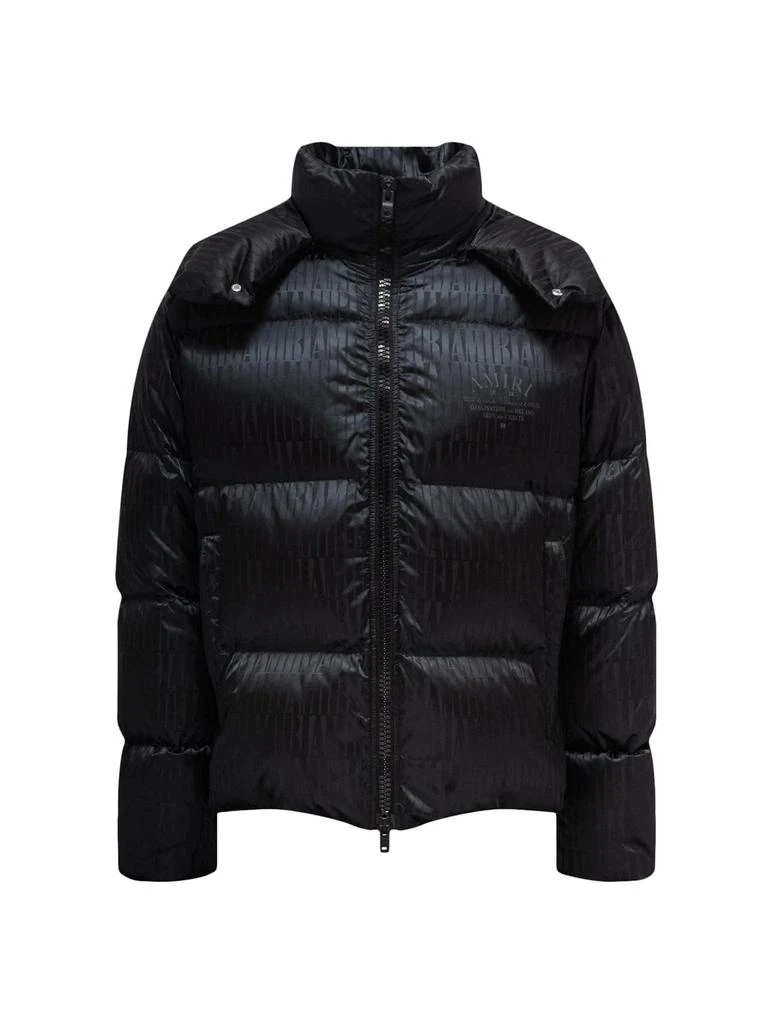 AMIRI Amiri All-Over Logo Printed Padded Down Jacket 1