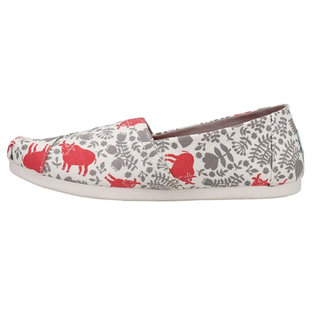 TOMS Alpargata Floral Slip On Flats 3