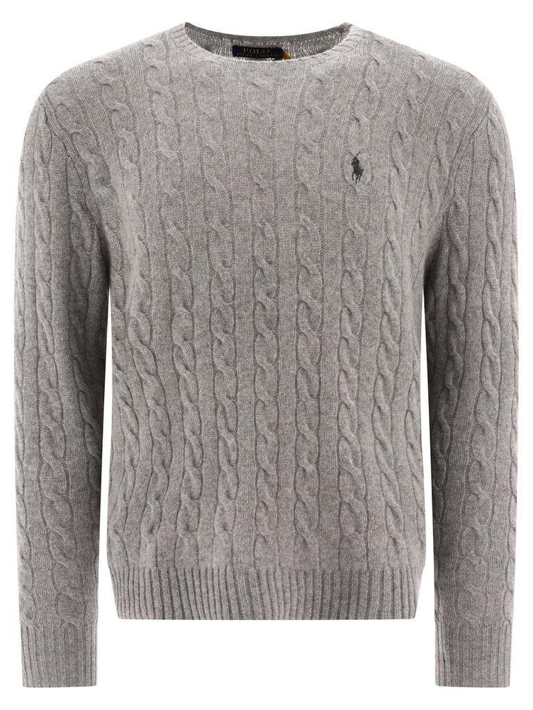 Ralph Lauren Polo Ralph Lauren Pony Embroidered Cable-Knit Jumper