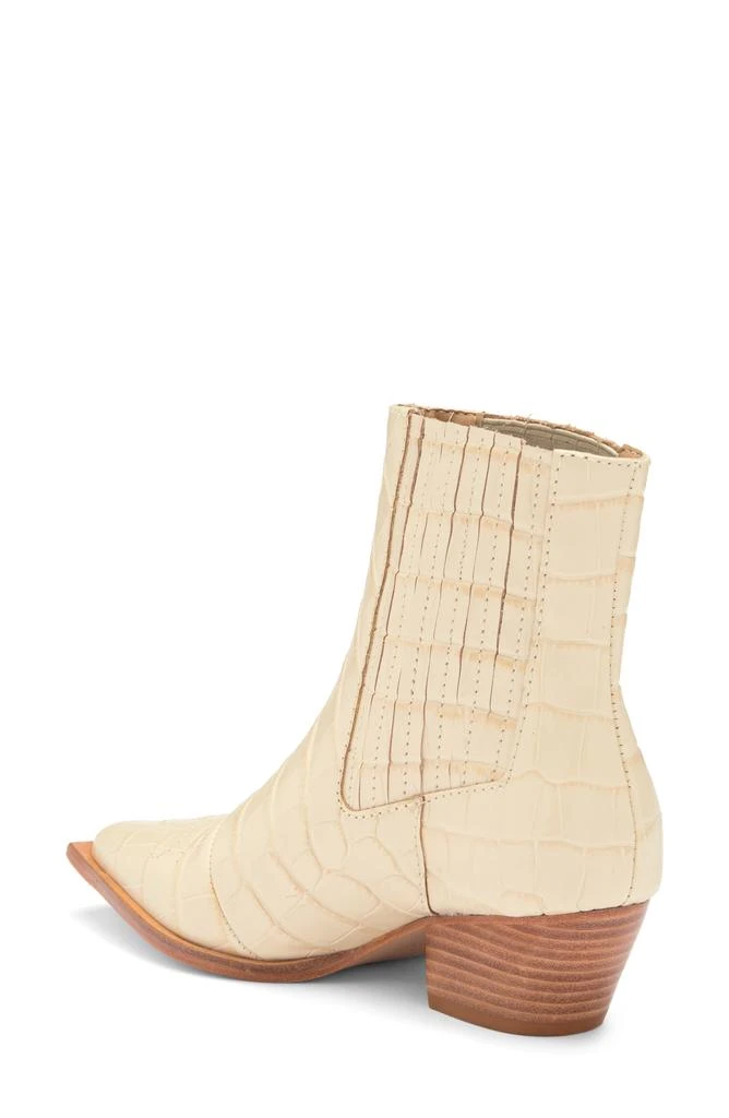 Schutz Briani Croc Embossed Boot 2