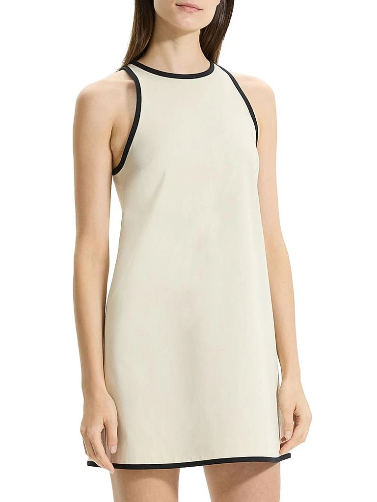 Theory Cotton-Blend Shift Dress 4