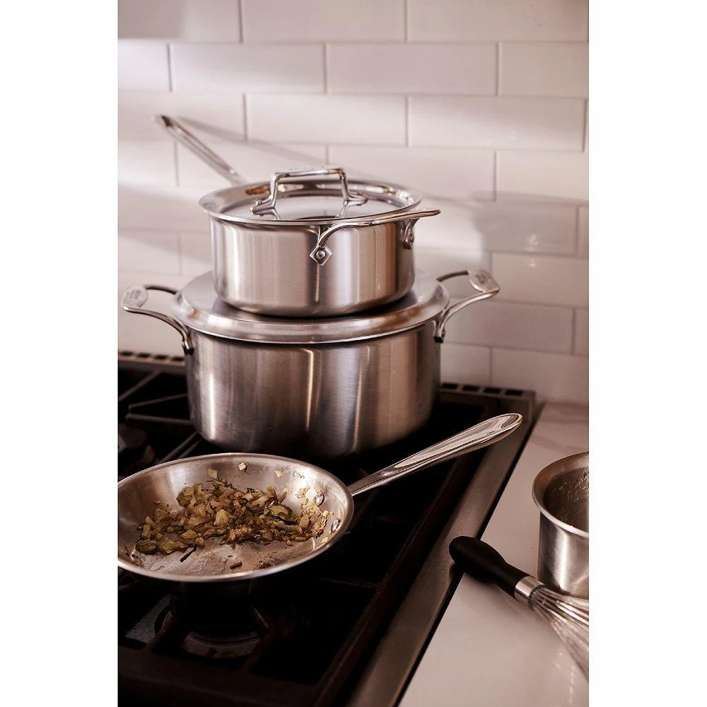 All-Clad All Clad Stainless Steel 7-Piece Cookware Set - Exclusive 4