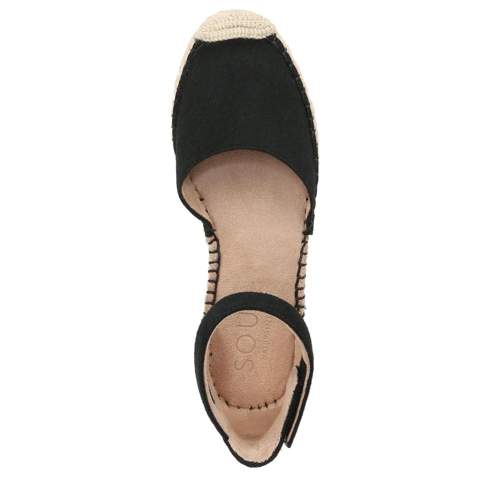 Naturalizer Wren Ankle Strap Low Heel Espadrille