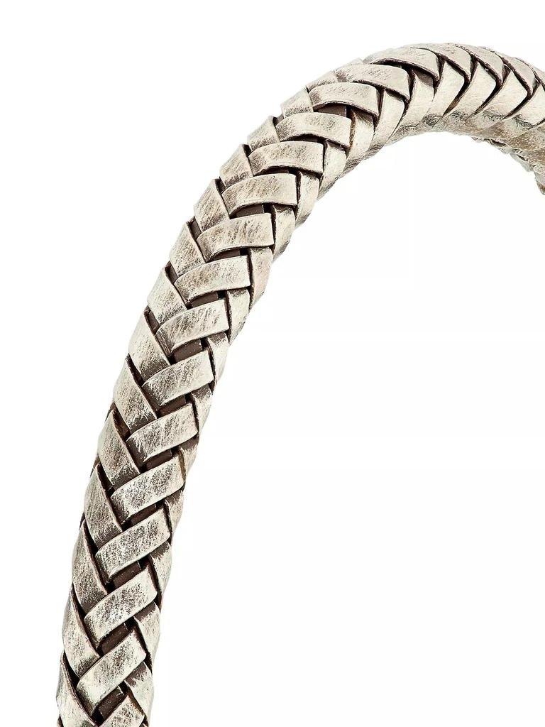 Jan Leslie Sterling Silver Braided Cuff 3