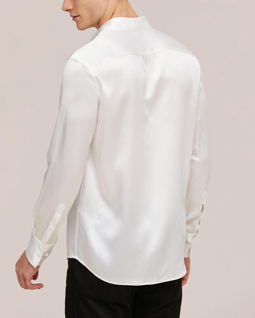 LILYSILK 22MM Mulberry Silk Basic Mens Shirt