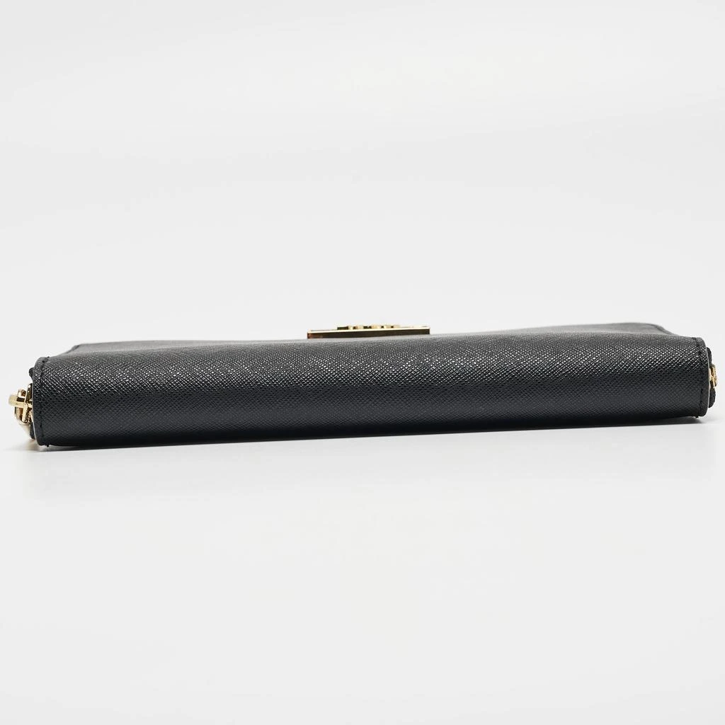DKNY Dkny  Leather Bryant Park Zip Around Continental Wallet 6
