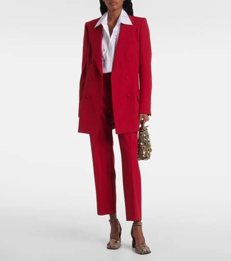 Dries Van Noten Wool slim pants 2