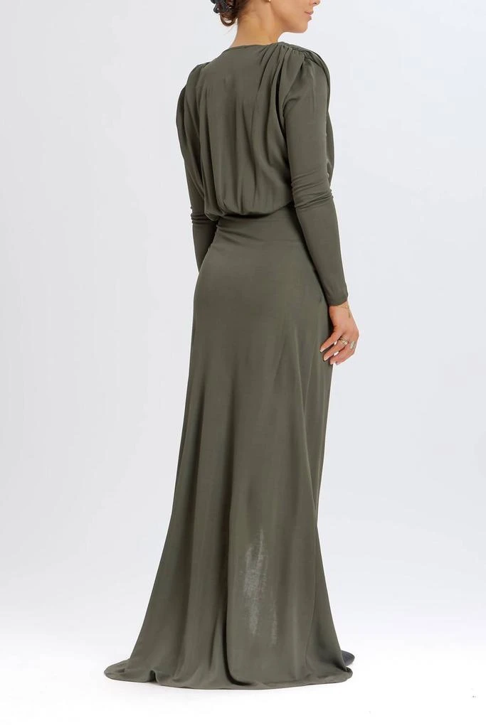 Something Navy Something Navy - V-neck Wrap Gown 5
