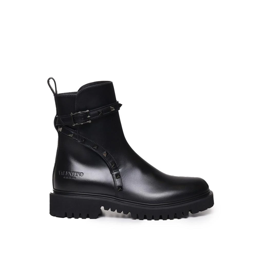 Valentino Valentino garavani rockstud combat boots 1