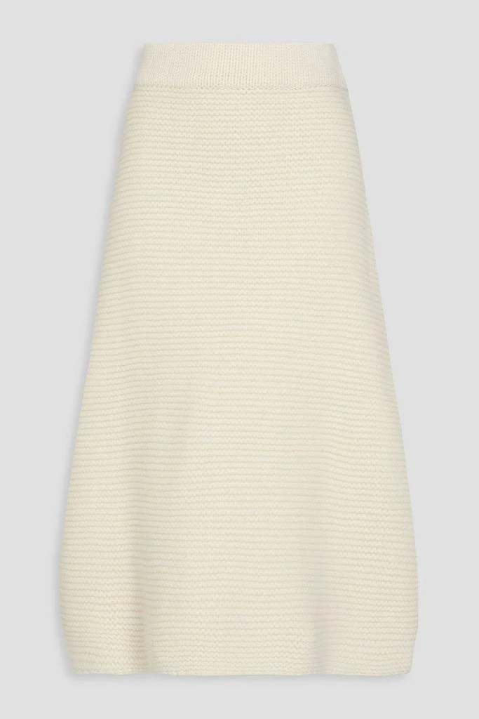 Le 17 Septembre Ribbed wool midi skirt 1