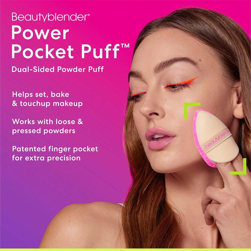 beautyblender beautyblender POWER POCKET PUFF Dual Sided Powder Puff 3