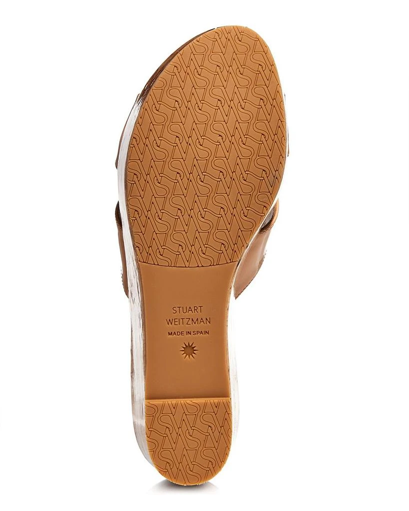 Stuart Weitzman Women's Carmen Platform Slide Sandals 6