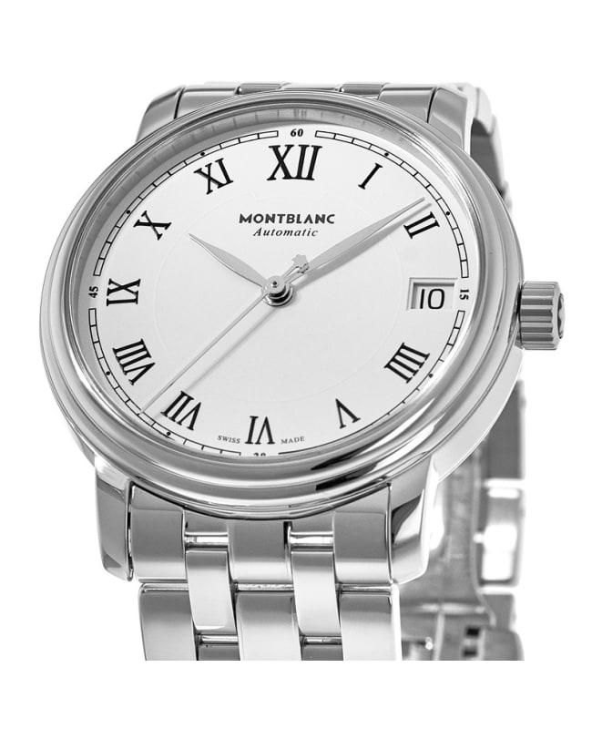 MontBlanc Montblanc Tradition Silver Dial Steel Women's Watch 124783