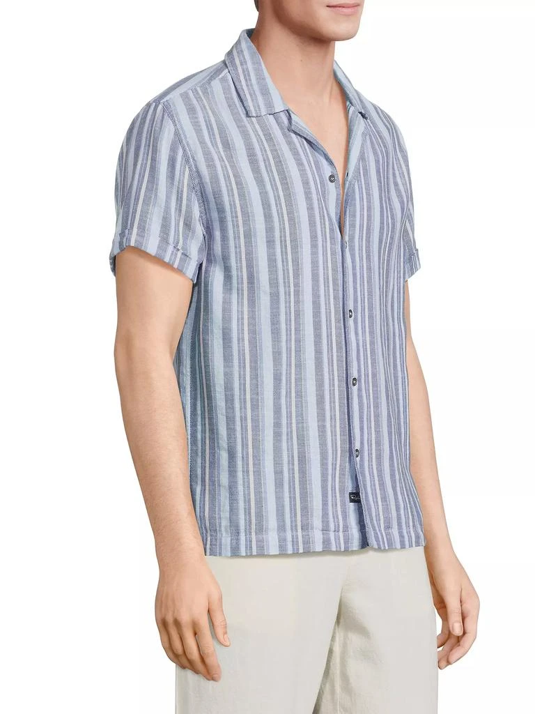 Rails Amalfi Striped Cotton Camp Shirt 4