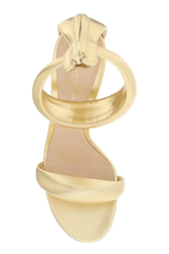 Gianvito Rossi laminated leather bijoux sandals 2