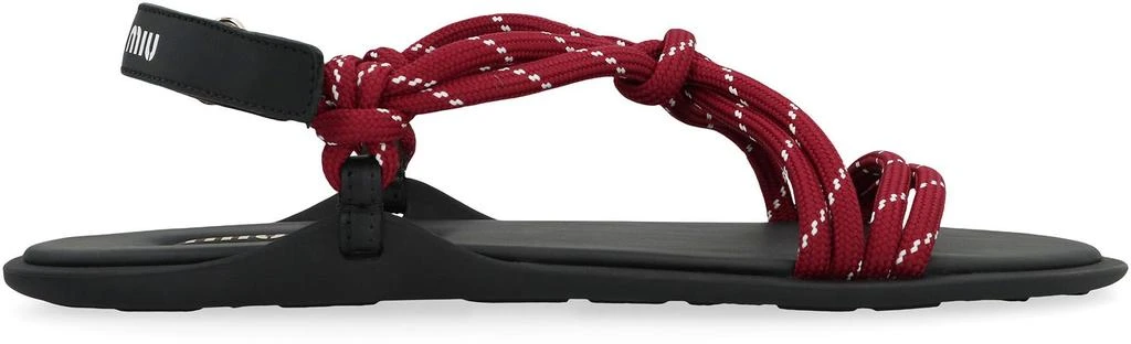 Miu Miu Miu Miu Riviere Rope Sandals 2