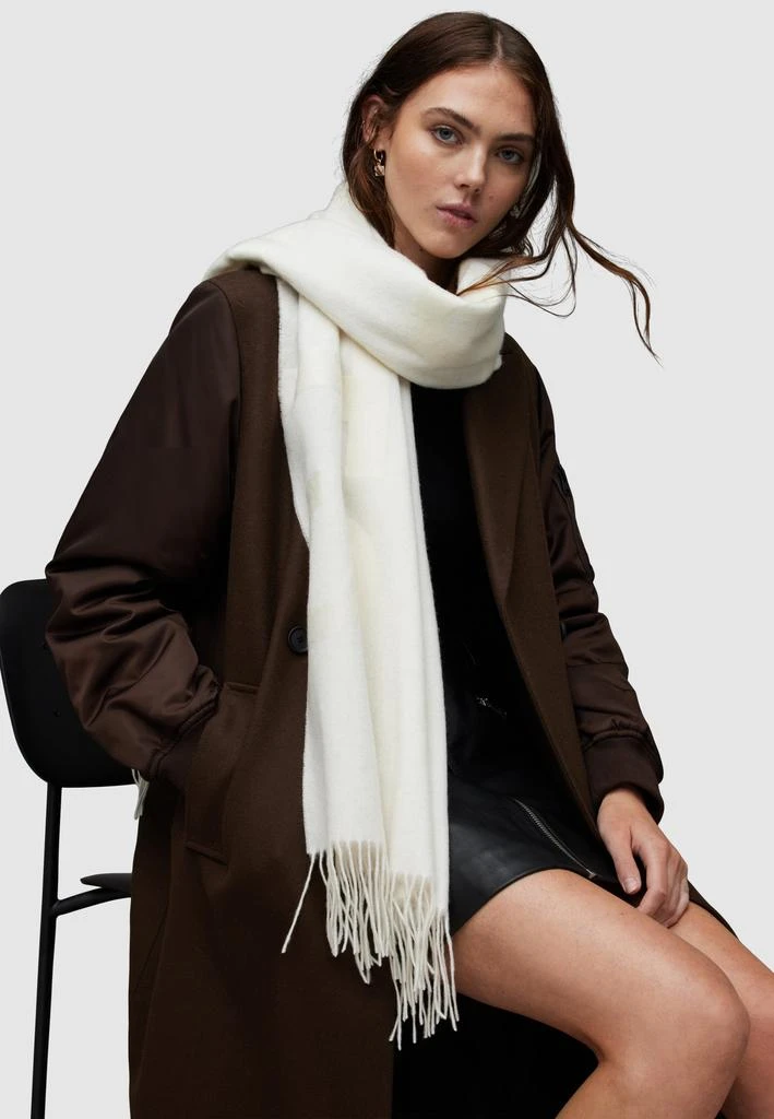 ALL SAINTS Rae Logo Scarf 2