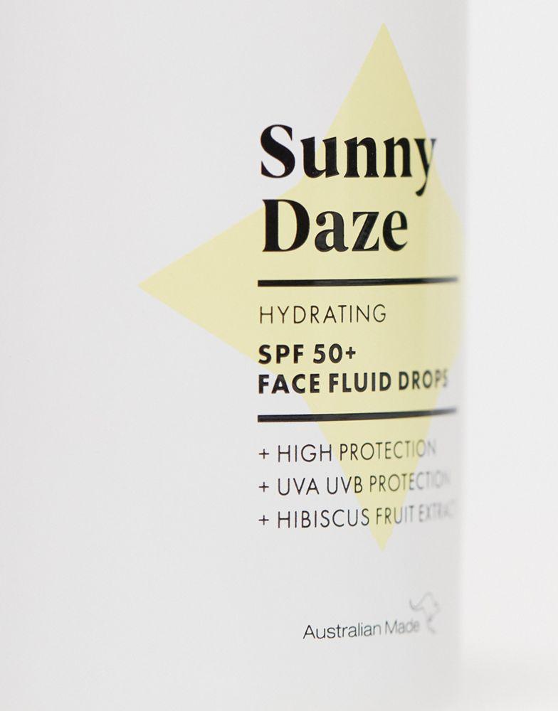 Bondi Sands Bondi Sands Sunny Daze Hydrating SPF50+ Face Fluid Drops 30ml