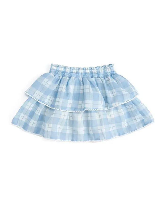Sweet Wink Girls' Plaid Skort - Baby, Little Kid, Big Kid
