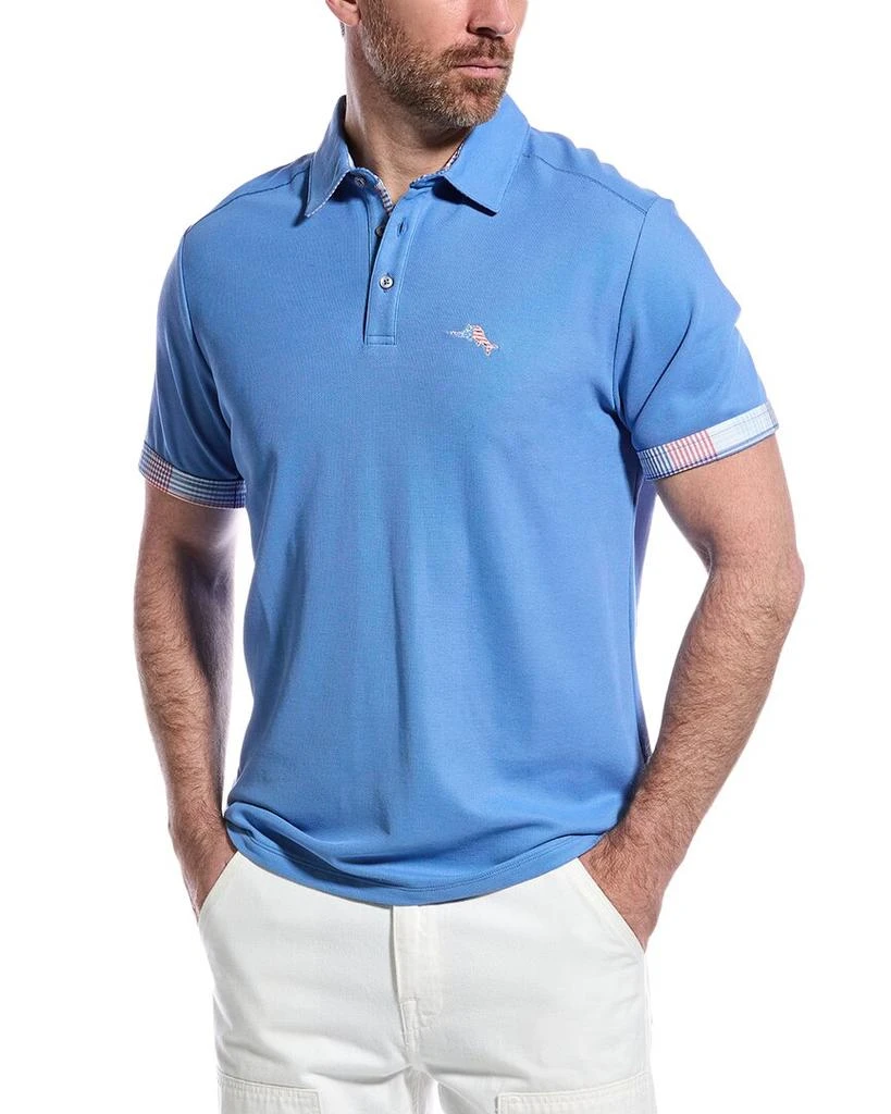 Tommy Bahama Summerlake Check Five O' Clock Polo Shirt 1
