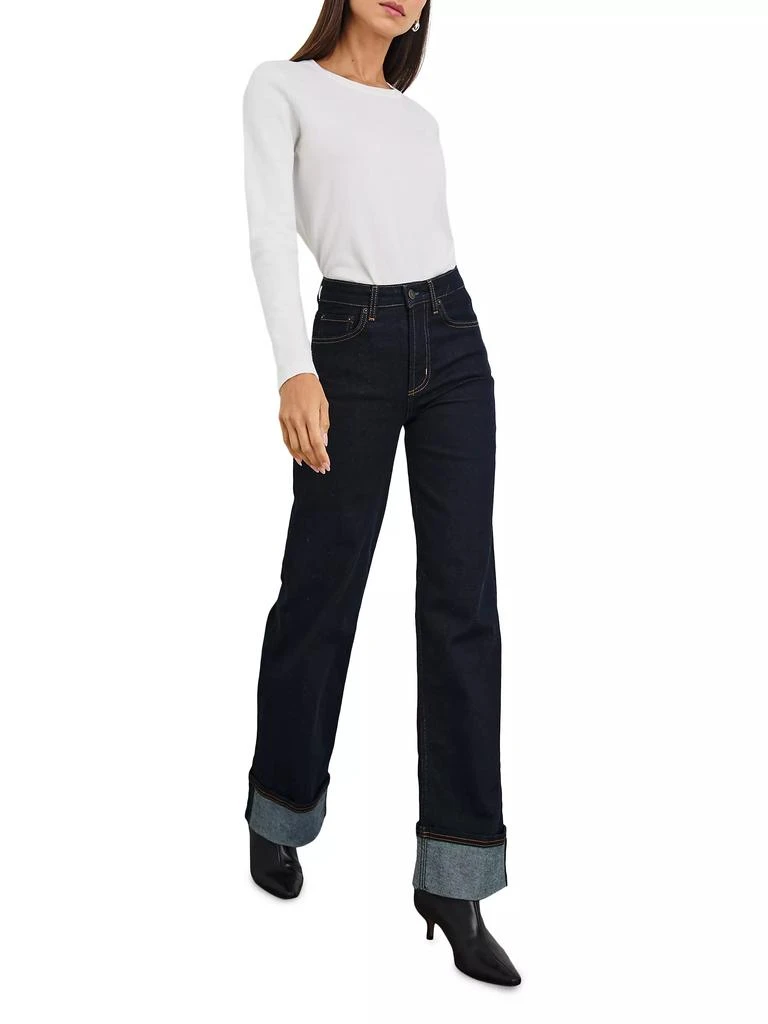 Rails Getty High-Rise Wide-Leg Jeans 2