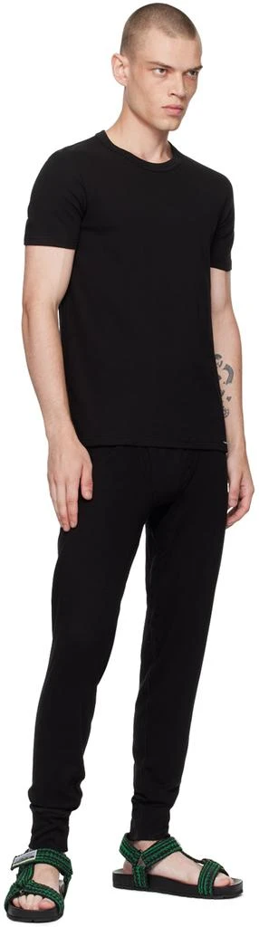 Tom Ford Black Cotton Long Johns 4