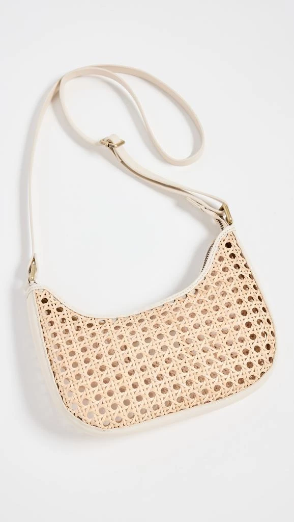 Bembien Cream Rattan Mini Sling Bag 1