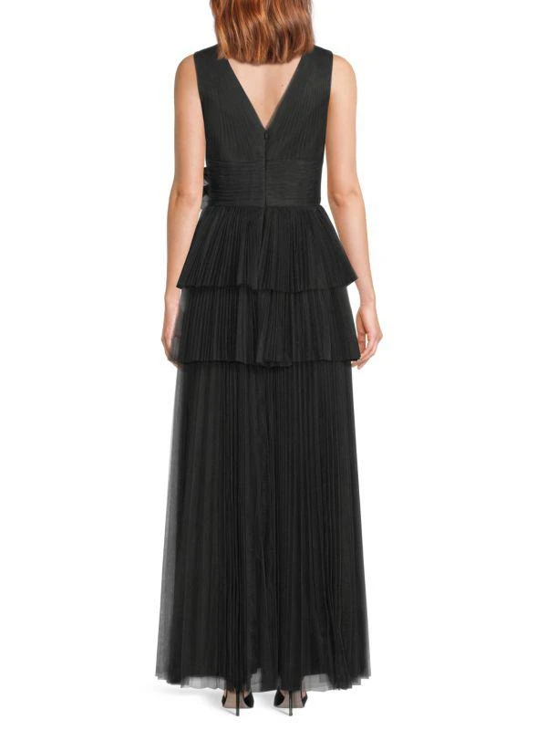 Zac Posen Layered Tulle Maxi Dress 2