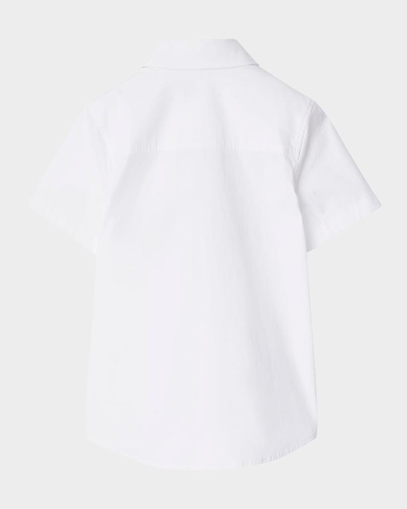 Burberry Boy's Owen EKD Applique Pocket Short-Sleeve Shirt, Size 3-14