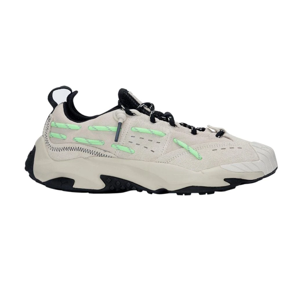 Puma Plexus Elektro Green Lace Up Sneakers