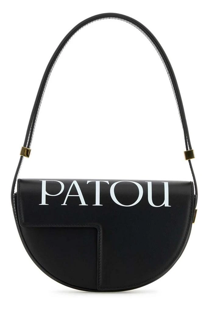 PATOU Patou Le Petit Patou Foldover Top Shoulder Bag 1