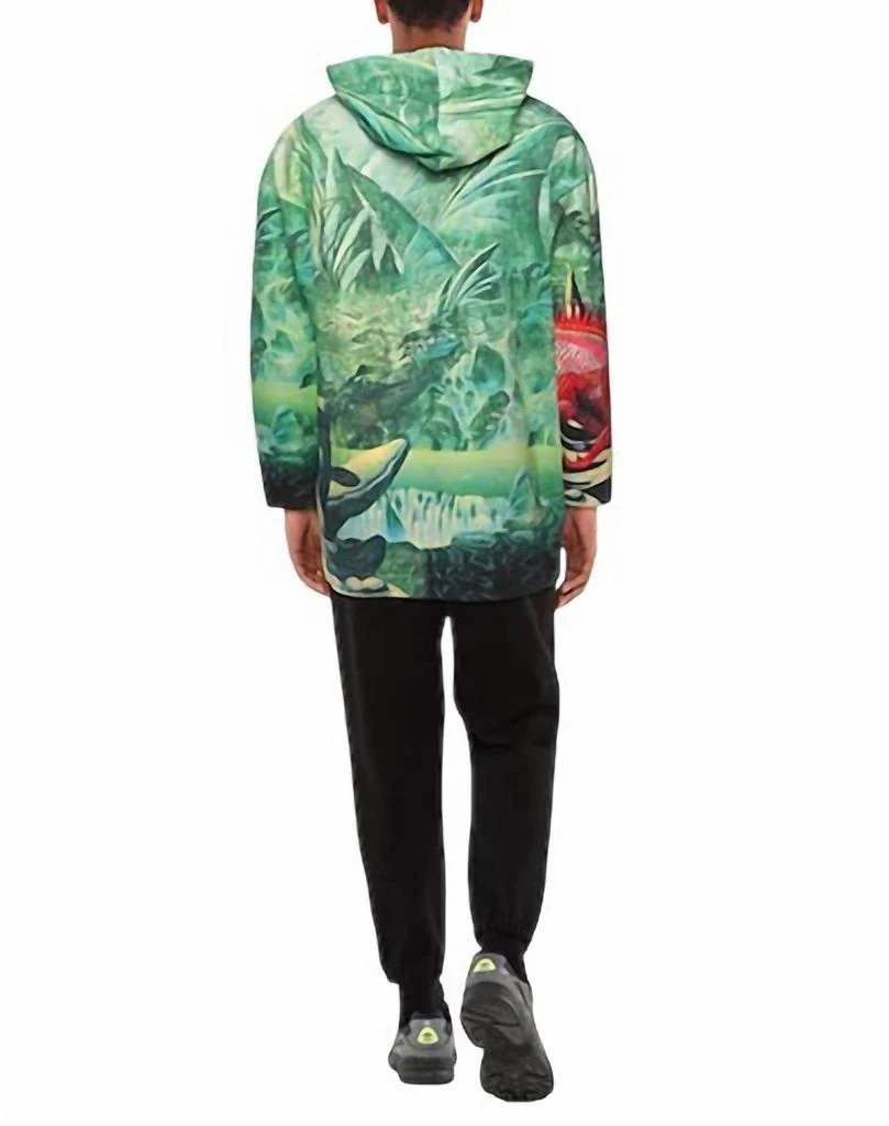 Valentino Valentino - Red Dragon Print Hoodie 2