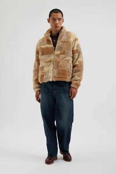 BDG BDG Patchwork Fleece Zip Jacket 3