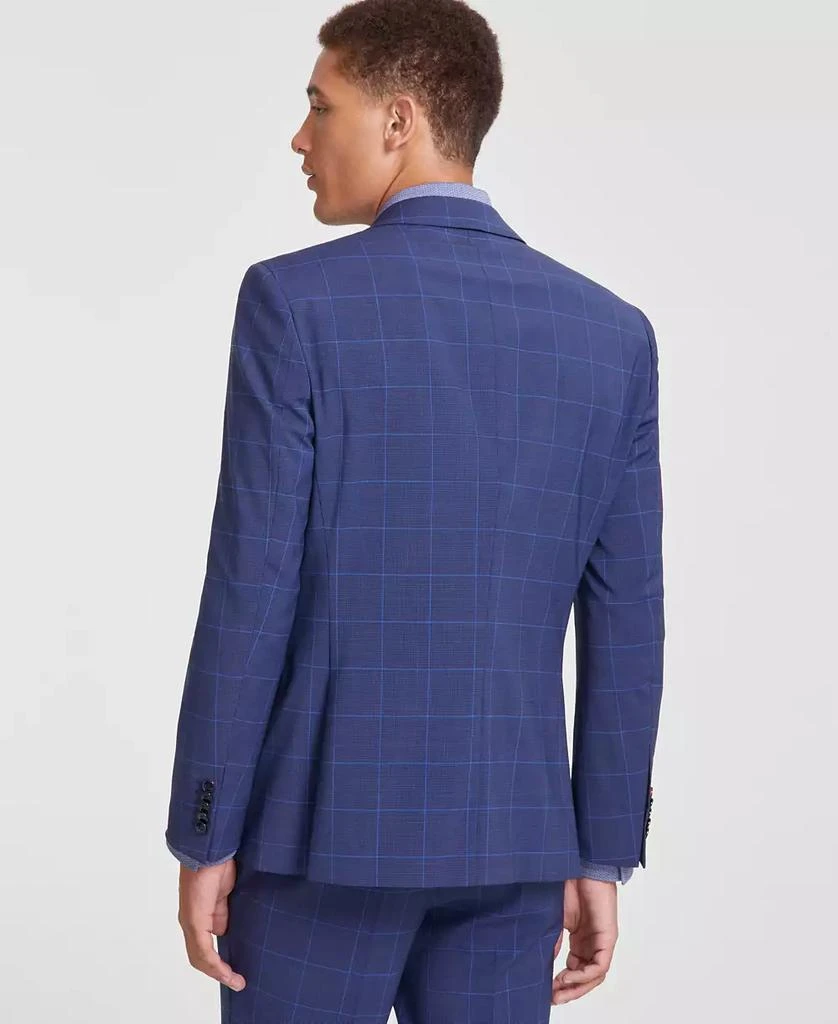 Hugo Boss Men's Modern-Fit Windowpane Check Suit Jacket 2