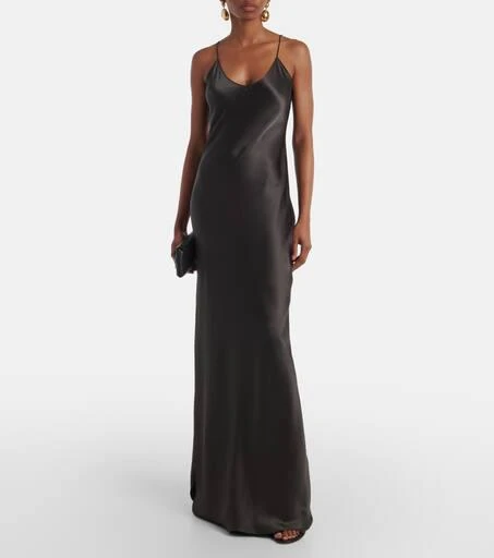 Nili Lotan Silk slip dress 2