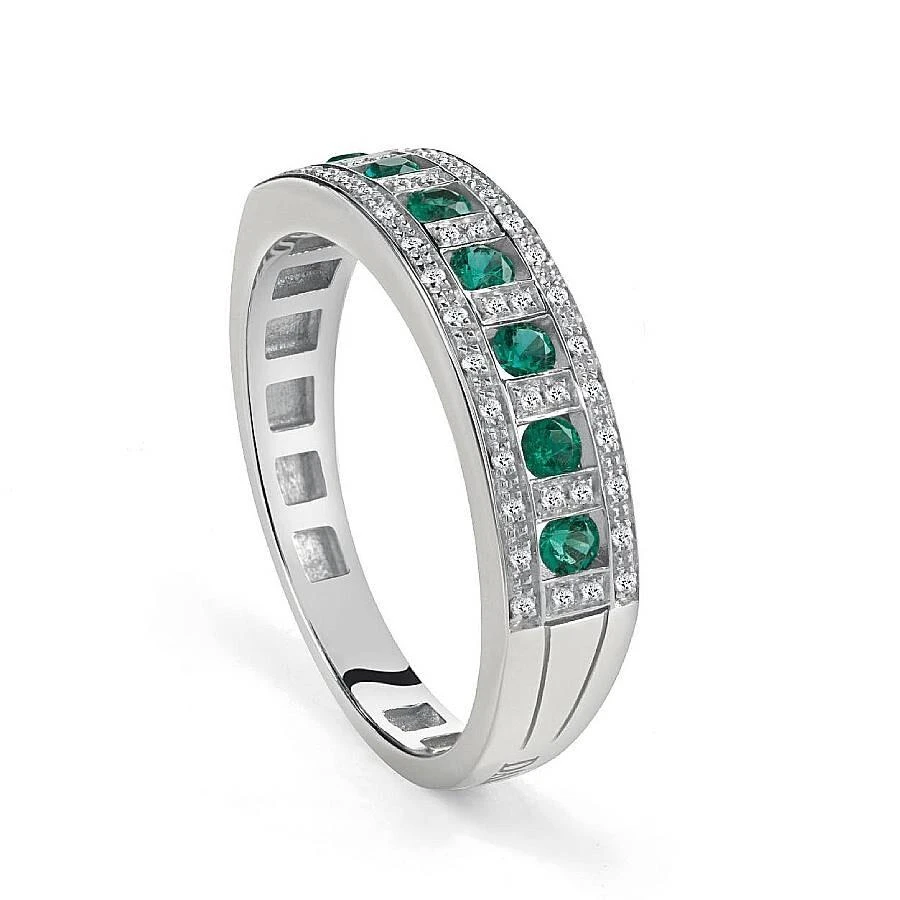 Damiani Belle Epoque White Gold Ring