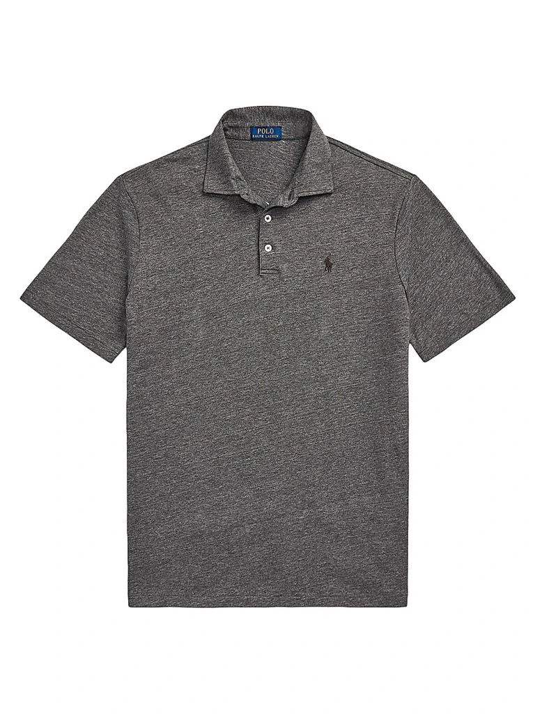 Ralph Lauren Cotton & Linen-Blend Polo Shirt 1