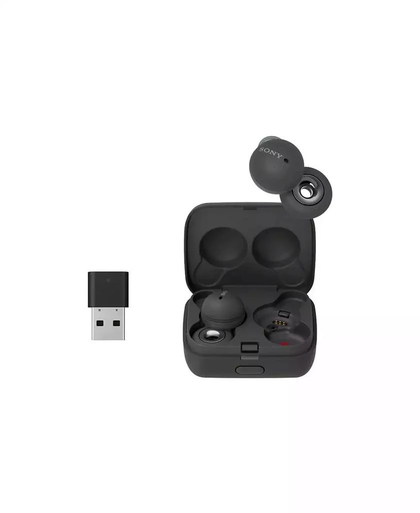 SONY LinkBuds UC Truly Wireless Earbuds for Microsoft Teams (Dark Gray) 3