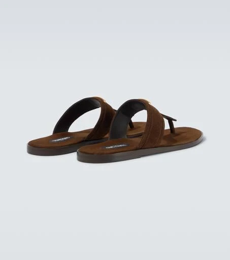 Tom Ford Brighton TF suede thong sandals 6