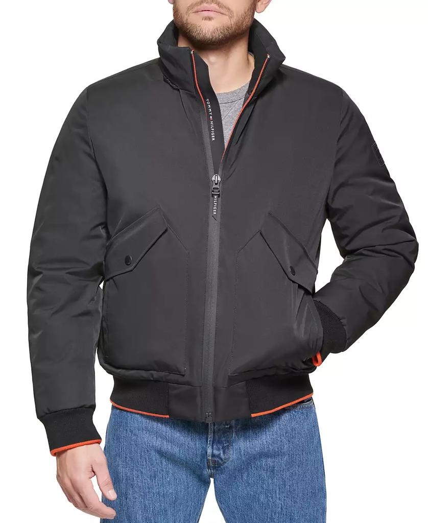 Tommy Hilfiger Men's Flex Performance Zip-Front Bomber Jacket