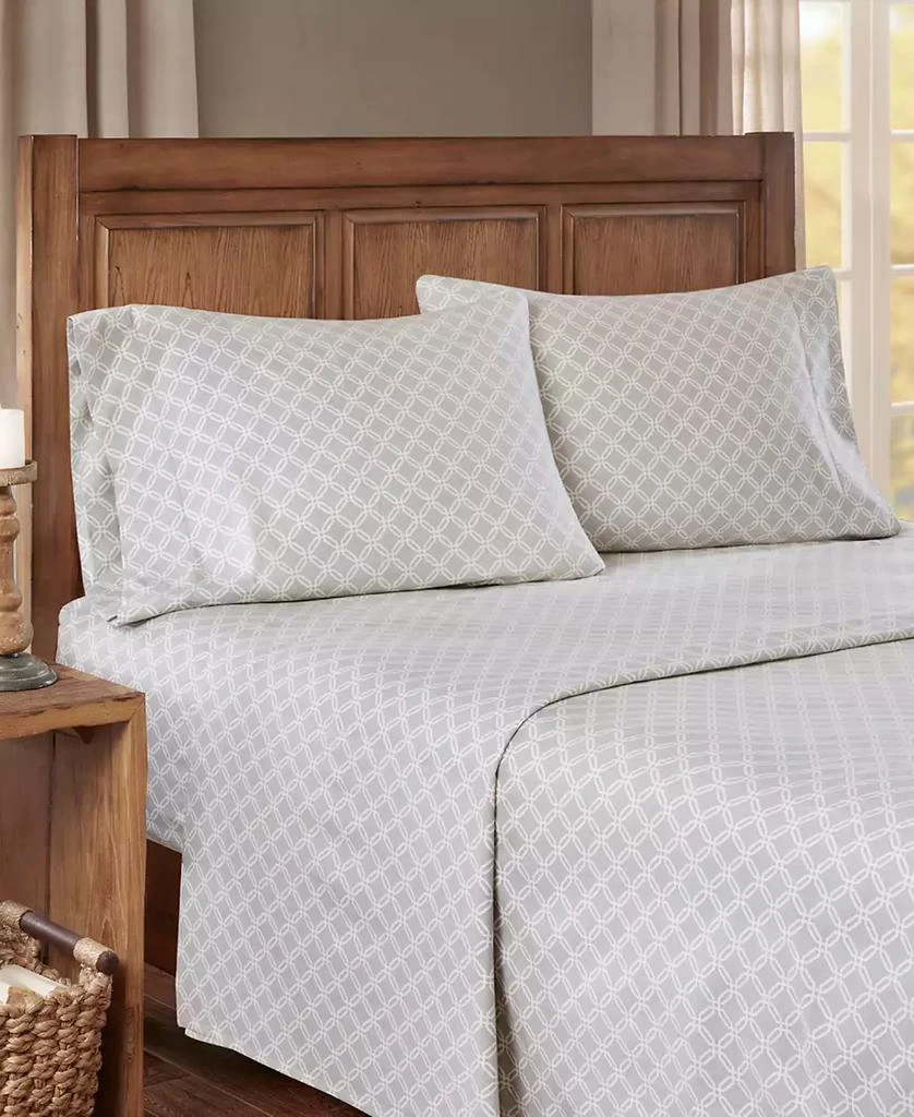 Woolrich Madison Park Novelty Printed Cotton Flannel 4-Pc. Sheet Set, California King 1