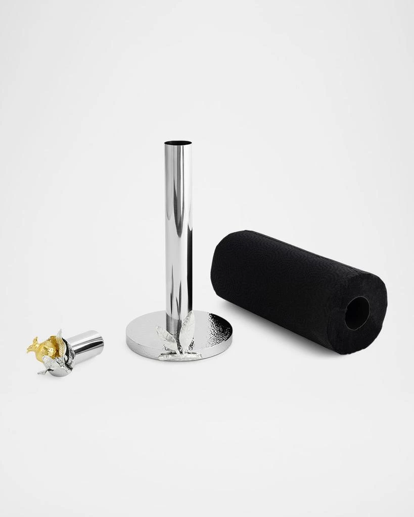 Michael Aram Pomegranate Silver & Gold Paper Towel Holder 4